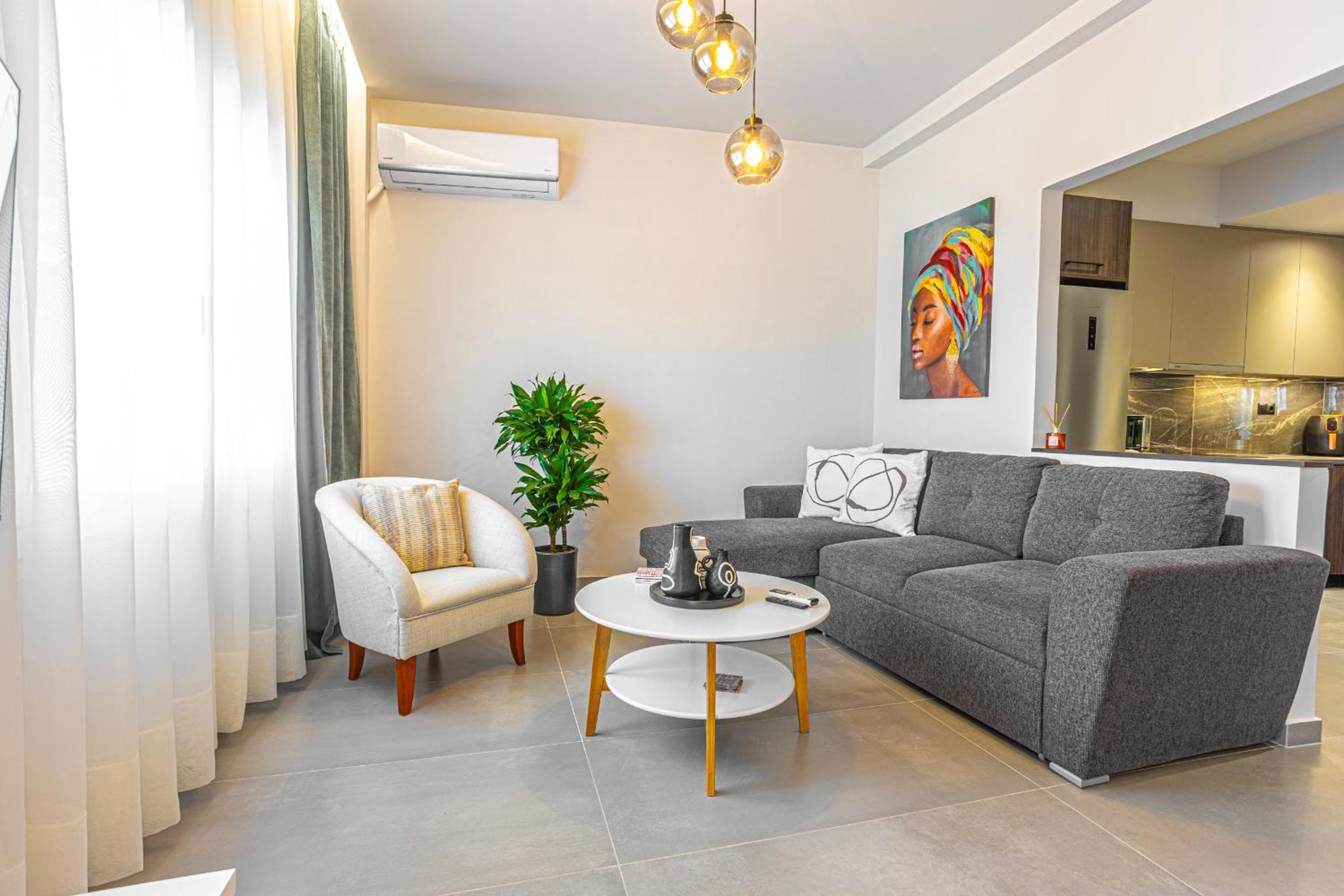 Luxury Apartment By The Sea- Euripus Strait Karababás エクステリア 写真