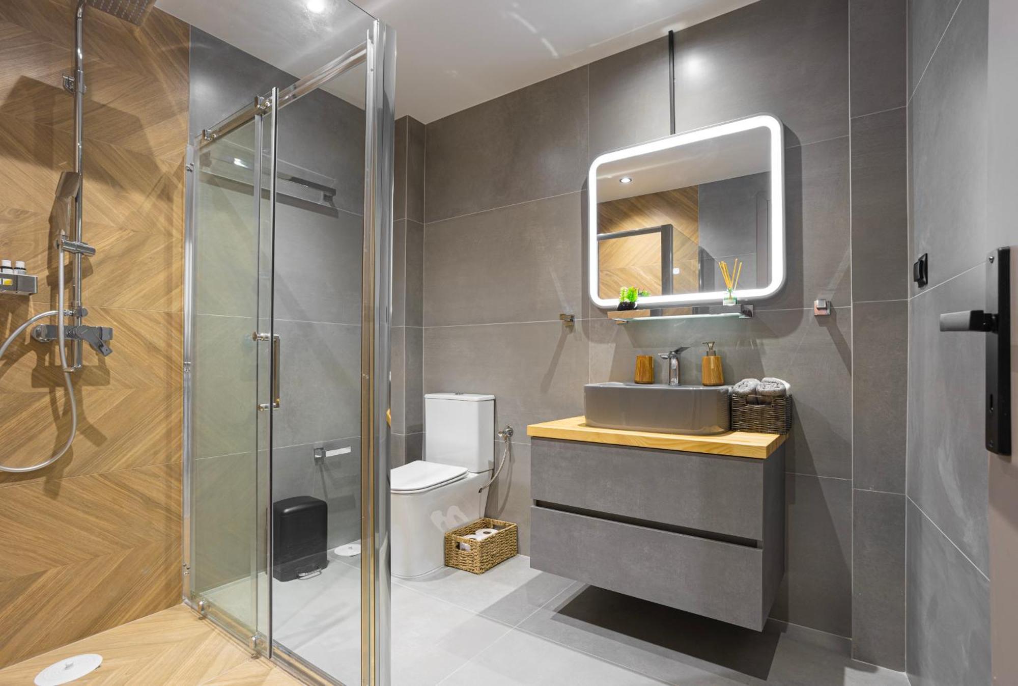 Luxury Apartment By The Sea- Euripus Strait Karababás エクステリア 写真
